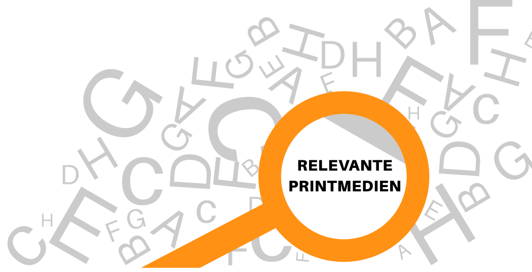 Relevante Printmedien